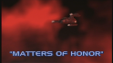 Matters of Honor